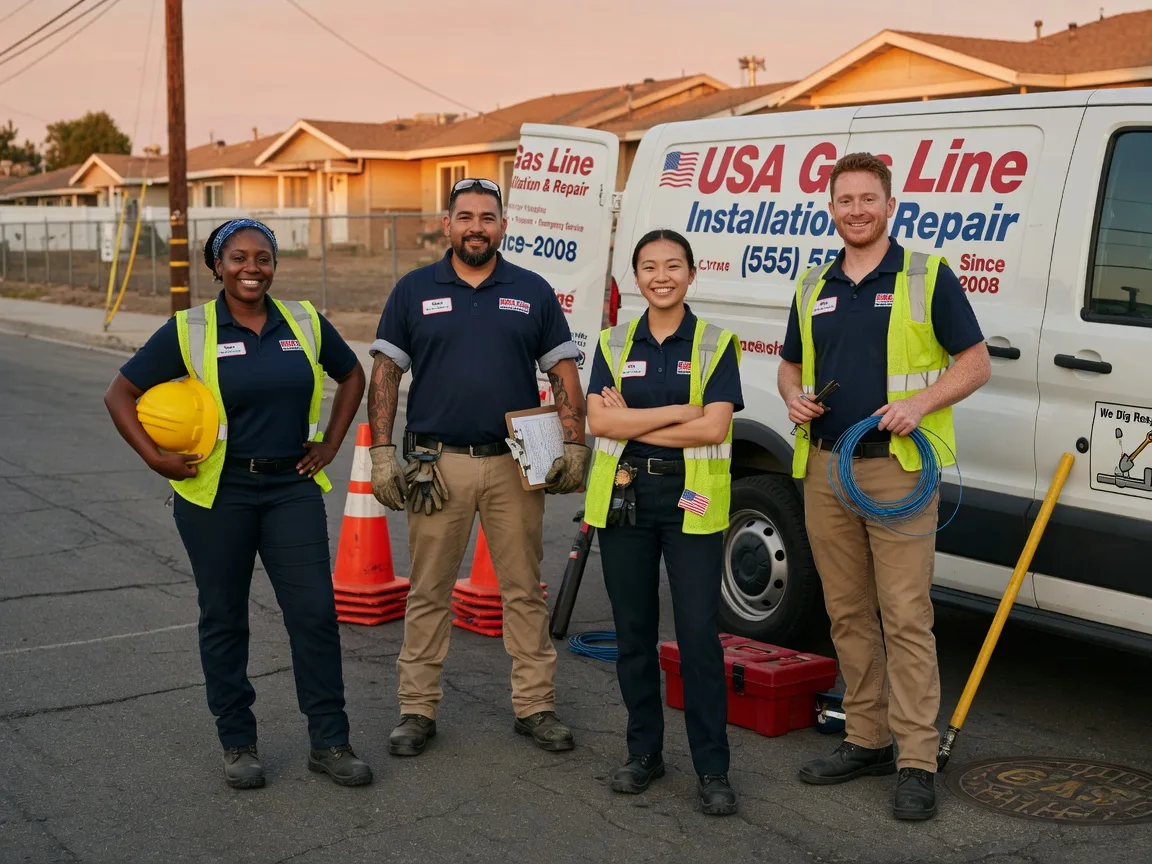 Gas Line Installation company in Samson, AL